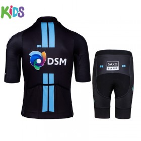 Completo Maglia Ciclismo + Pantaloncino 2021 Team DSM Bambinio N001